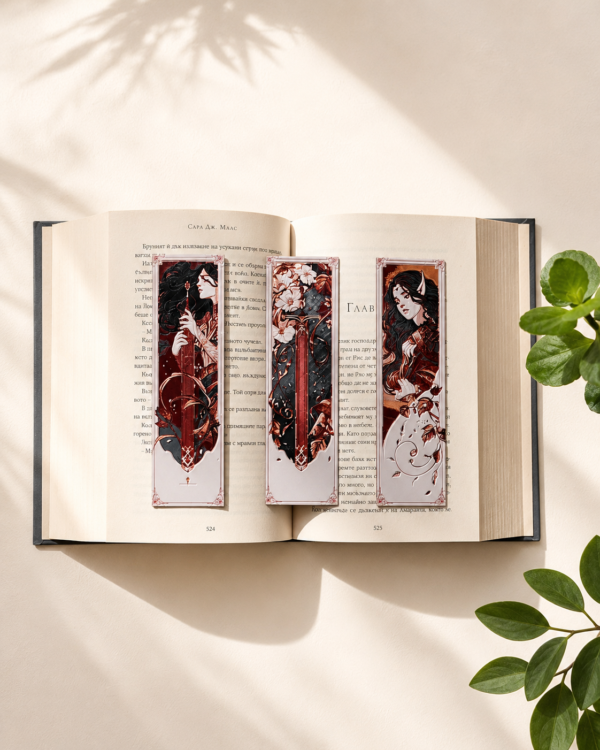 Set Semne de carte "A Court of Thorns and Roses"