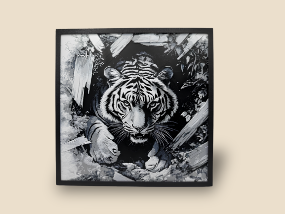 Tablou 3D Crouching Tiger