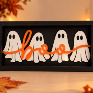 Gașca Boo – Decor cu fantome printat 3D